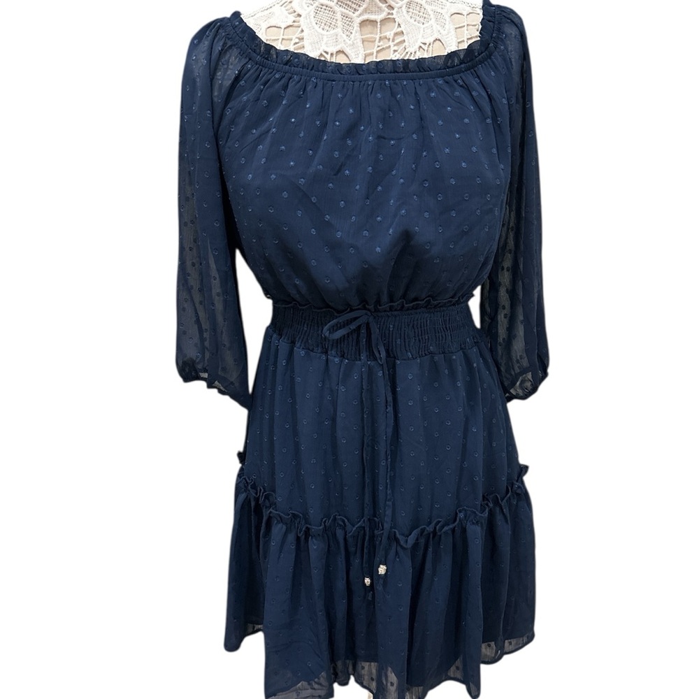 Ryan Michelle Navy Blue  Dress PM
